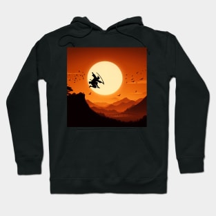 Samurai Silhouette #11 Hoodie